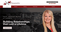 Desktop Screenshot of hancocklawgroup.com